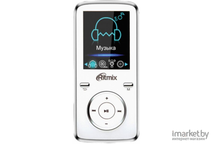 MP3 плеер Ritmix RF-4950 (4 Gb) (белый)