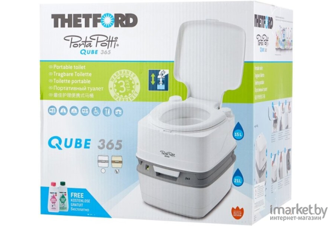 Мини-туалет Thetford Porta Potti Qube 365 (белый)