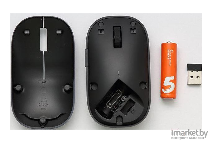 Мышь Xiaomi Mi Mouse WSB01TM черный [HLK4012GL]