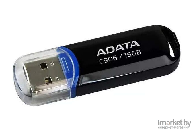 USB Flash A-Data C906 16 Гб Black (AC906-16G-RBK)