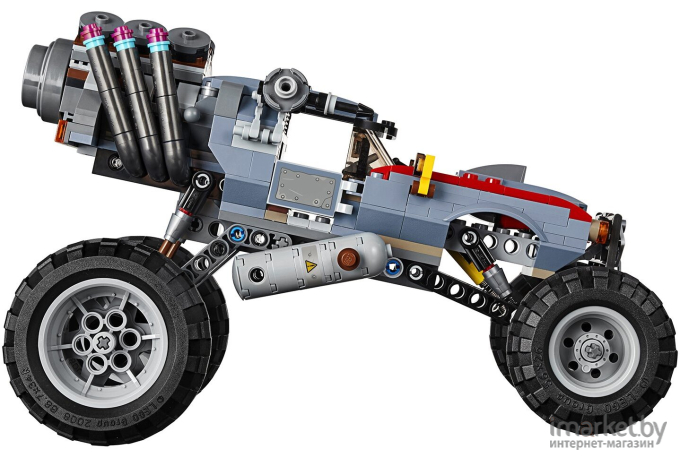 Конструктор Lego Movie 2 Побег Эммета и Дикарки на багги 70829