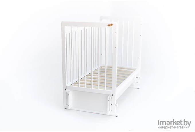Детская кроватка Bambini Euro Style М 01.10.05 (белый)