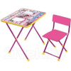 Комплект мебели с детским столом Ника КП2/3 Маша и Медведь: Азбука 3 (розовый)