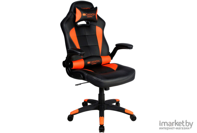 Офисное кресло Canyon Vigil CND-SGCH2 черный/оранжевый