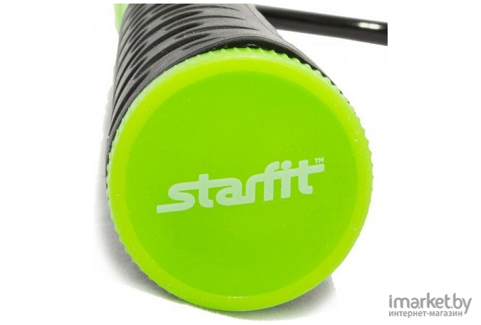 Скакалка Starfit RP-103 черный/зеленый