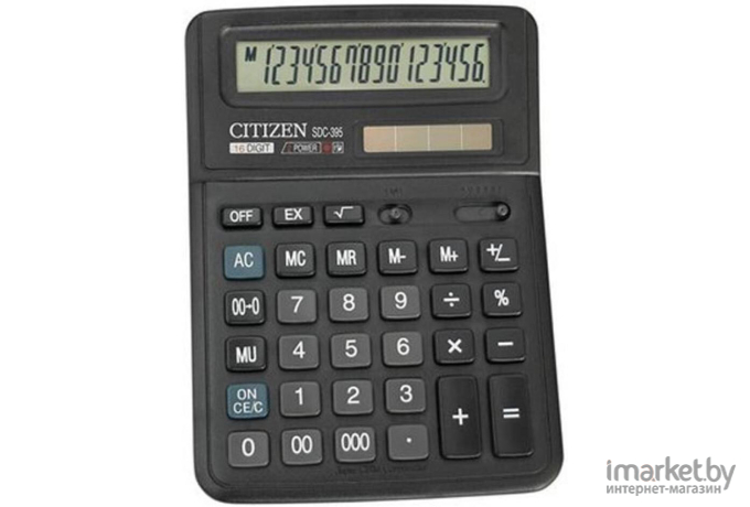 Калькулятор Citizen SDC-395 N