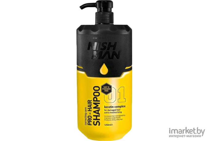 Шампунь для волос NishMan Professional Hair Shampoo (1.25л)