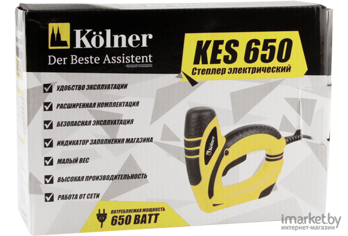Электрический степлер Kolner KES 650