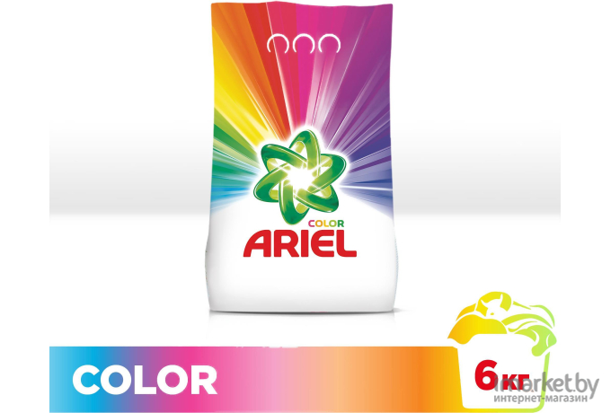 Стиральный порошок Ariel Color Автомат 6кг