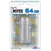 Usb flash накопитель Mirex Unit Silver 64GB (13600-FMUUSI64)