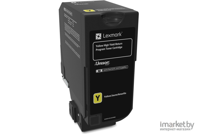 Картридж для принтера (МФУ) Lexmark CX725 Yellow [84C5HYE]