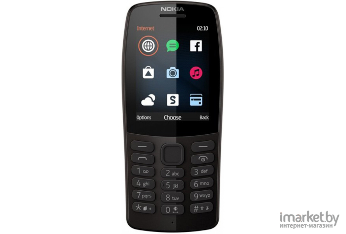Мобильный телефон Nokia 210 DS Black [TA-1139] - Характеристики