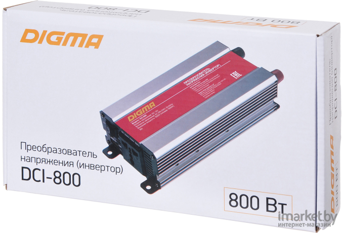 Автомобильный инвертор Digma DCI-800 800Вт
