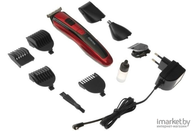 Машинка для стрижки волос CENTEK CT-2133 Red