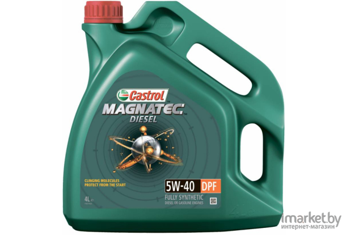 Моторное масло Castrol Magnatec Diesel 5W40 DPF 4л [156EDD]