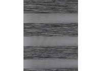 Рулонная штора Delfa Сантайм День-Ночь Натур МКД DN-4306 48x160 графит