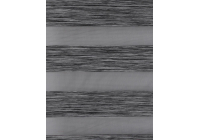 Рулонная штора Delfa Сантайм День-Ночь Натур МКД DN-4306 62x160 графит