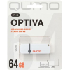 Usb flash QUMO 64GB 2.0 Optiva 02 QM64GUD-OP2-white [18507]