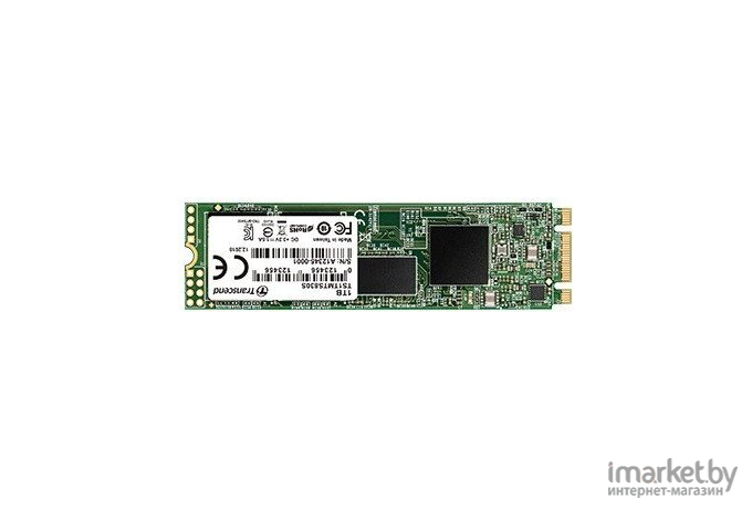 SSD диск Transcend 256GB M.2 2280 SATA III 3D TLC [TS256GMTS830S]