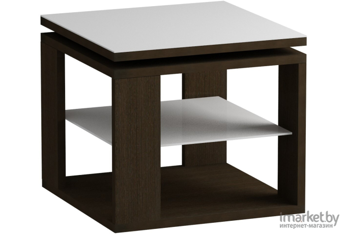 Журнальный столик Мебель Импэкс LS 747 02.11 венге/белый