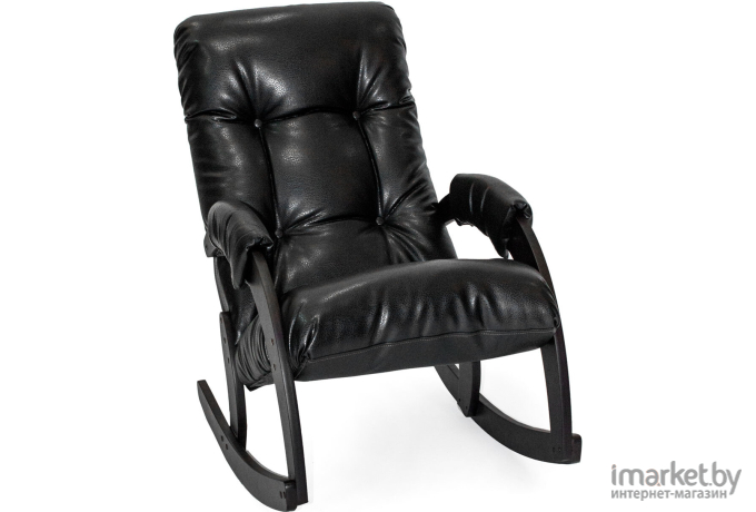 Кресло-качалка Мебель Импэкс Модель 67 венге/ Vegas Lite Black