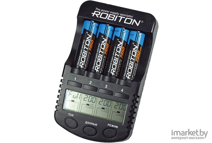 Зарядное устройство Robiton ProCharger1000 с дисплеем [БЛ11673]