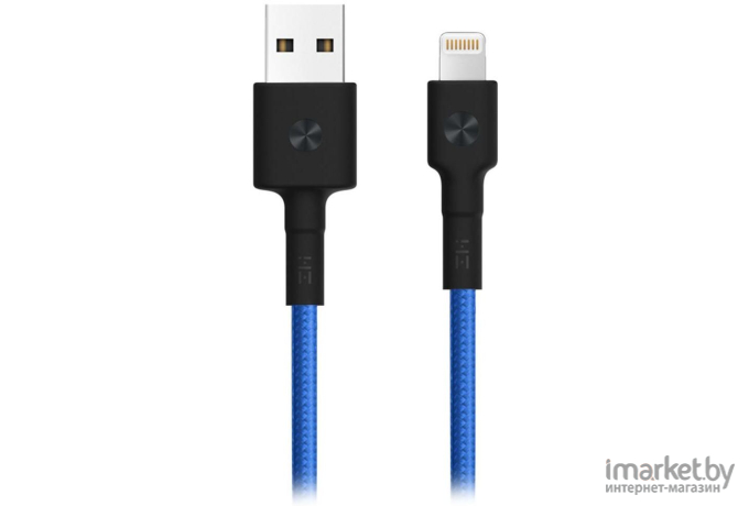Кабель Xiaomi ZMI USB  Lightning MFi 1m AL803 Blue