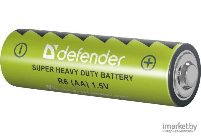 Батарейка Defender Carbon Zink AA 1.5V R6-4F 4PCS [56111]
