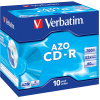 Оптический диск Verbatim CD-R 700Mb 52x 10 шт Jewel case [43327]
