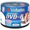 Оптический диск Verbatim DVD-R 4.7Gb 16x Printable Cake Box 50 шт [43533]
