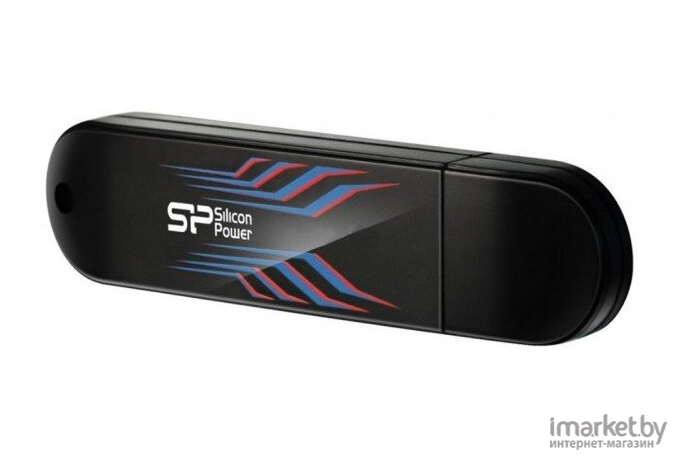 Usb flash Silicon-Power Blaze B10 128Gb черный [SP128GBUF3B10V1B]