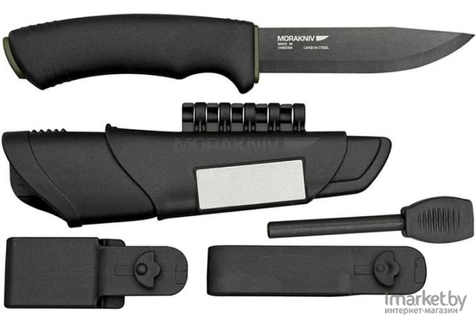 Кухонный нож Morakniv Нож Bushcraft Survival черный [11835]