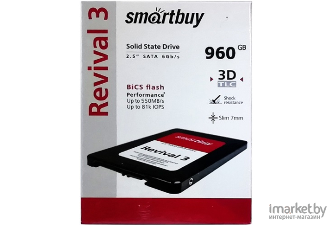 SSD диск SmartBuy 960Gb Revival3 [SB960GB-RVVL3-25SAT3]