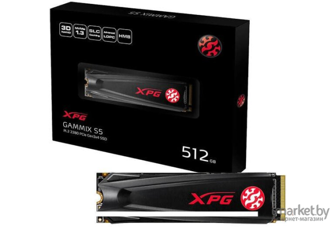 SSD диск A-Data 512Gb XPG S5 [AGAMMIXS5-512GT-C]