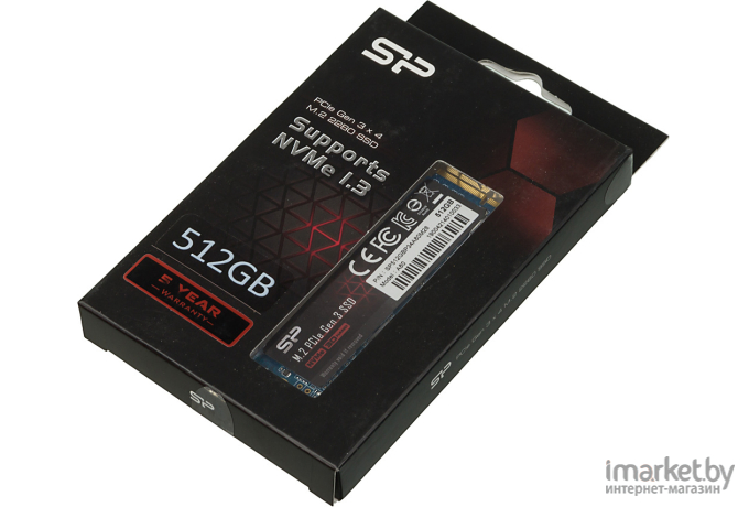 SSD диск Silicon-Power 512GB A80 [SP512GBP34A80M28]