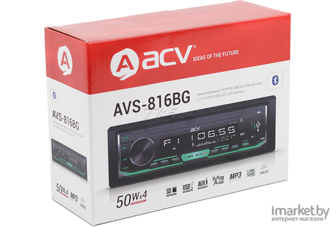 Автомагнитола ACV AVS-816BG [34494]