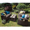 Комплект садовой мебели Keter Corfu Set коричневый [223201]