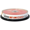 Оптический диск Mirex CD-R 700 Mb 48х HotLine Cake Box 10 [201595]