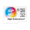 Карта памяти Silicon-Power microSD 32GB High Endurance microSDHC Class 10 UHS-I U3 SD адаптер [SP032GBSTHIU3V10SP]