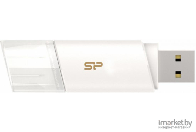 Usb flash Silicon-Power 128Gb Blaze B06 3.0 белый [SP128GBUF3B06V1W]