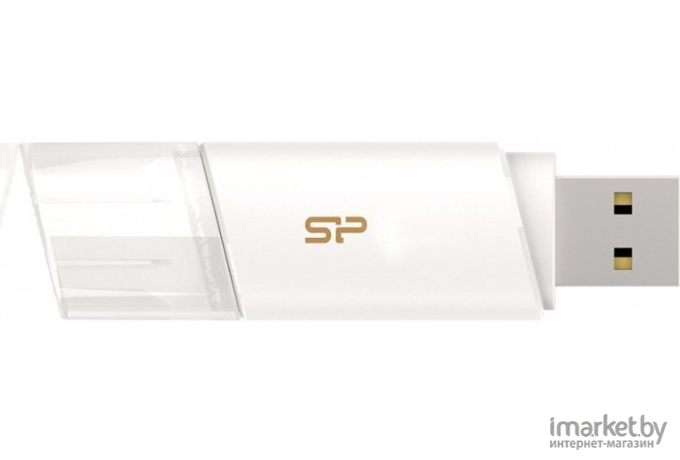 Usb flash Silicon-Power 32Gb Blaze B06 3.0 белый [SP032GBUF3B06V1W]