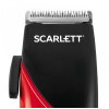 Машинка для стрижки волос Scarlett SC-HC63C24 черный/красный
