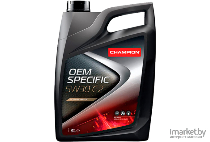Моторное масло Champion OEM Specific C2 5W30 5л [8209819]