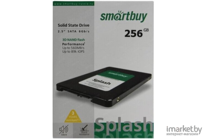 SSD диск SmartBuy 256Gb Splash [SBSSD-256GT-MX902-25S3]