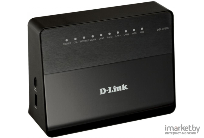 Беспроводной маршрутизатор D-Link DSL-2750U/R1A