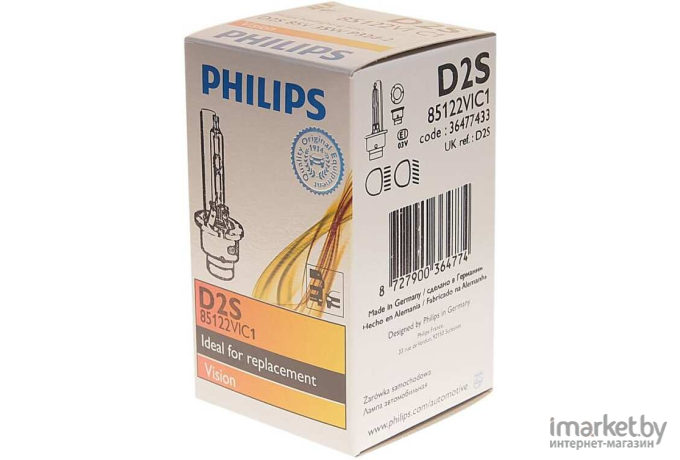 Автомобильная лампа Philips 85122VIC1 [36477433]