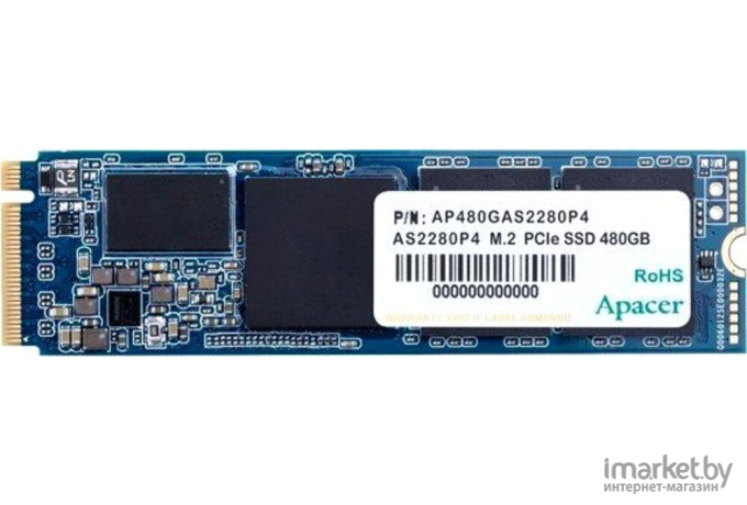 SSD диск Apacer 480Gb [AP480GAS2280P4-1]