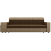Комплект мягкой мебели Лига Диванов Мустанг с двумя пуфами 172 вельвет коричневый/бежевый