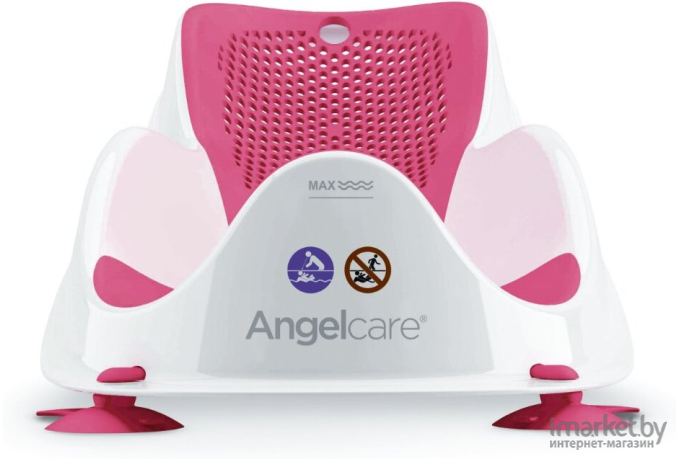 Горка для купания Angelcare Bath Support Mini светло-розовый