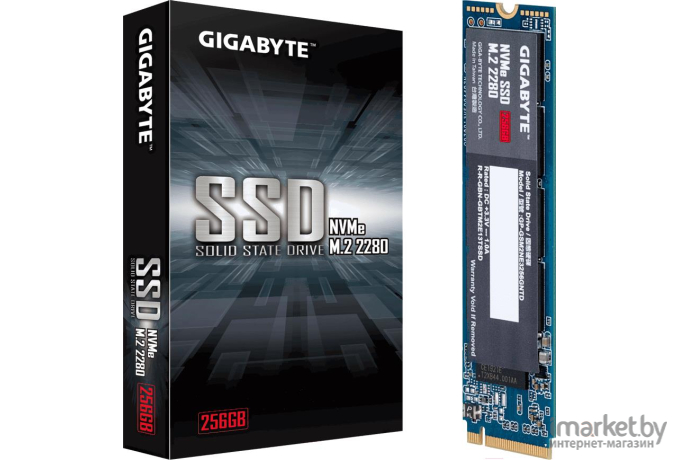 SSD диск Gigabyte 2280 256GB [GP-GSM2NE3256GNTD]